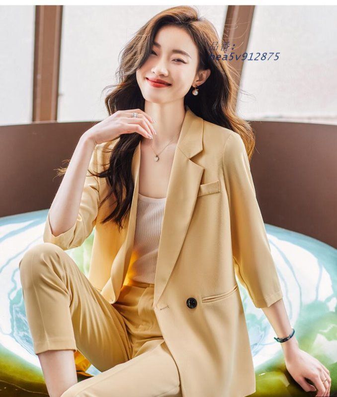 通勤 カジュアルスーツ