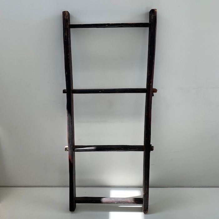 古家具 ディスプレイ用梯子【骨董品】 【公式通販】