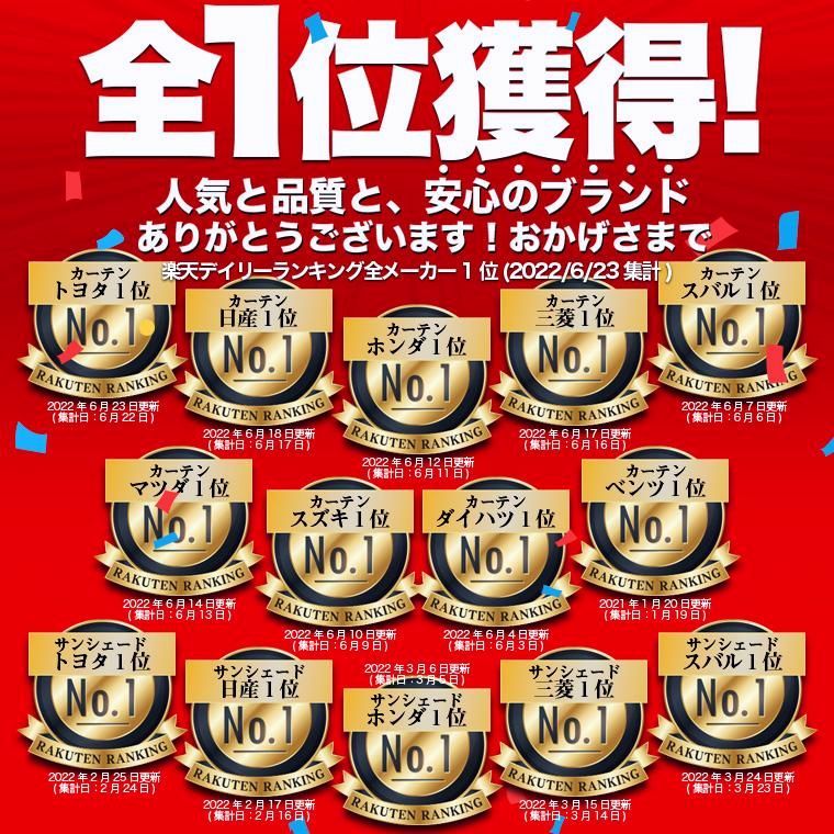 国産 1台フルセット カローラフィールダー E160系 シームレス ライト サンシェード カーテン 車中泊