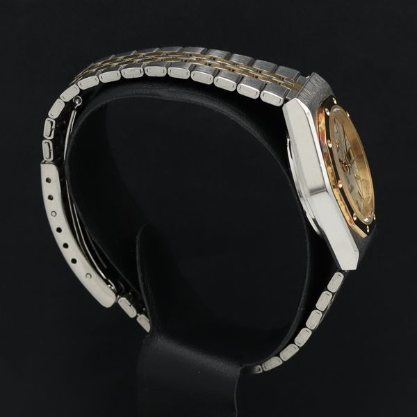 美品 エテ シルバー文字盤 QZ レディース腕時計 ete 腕時計 スクエア