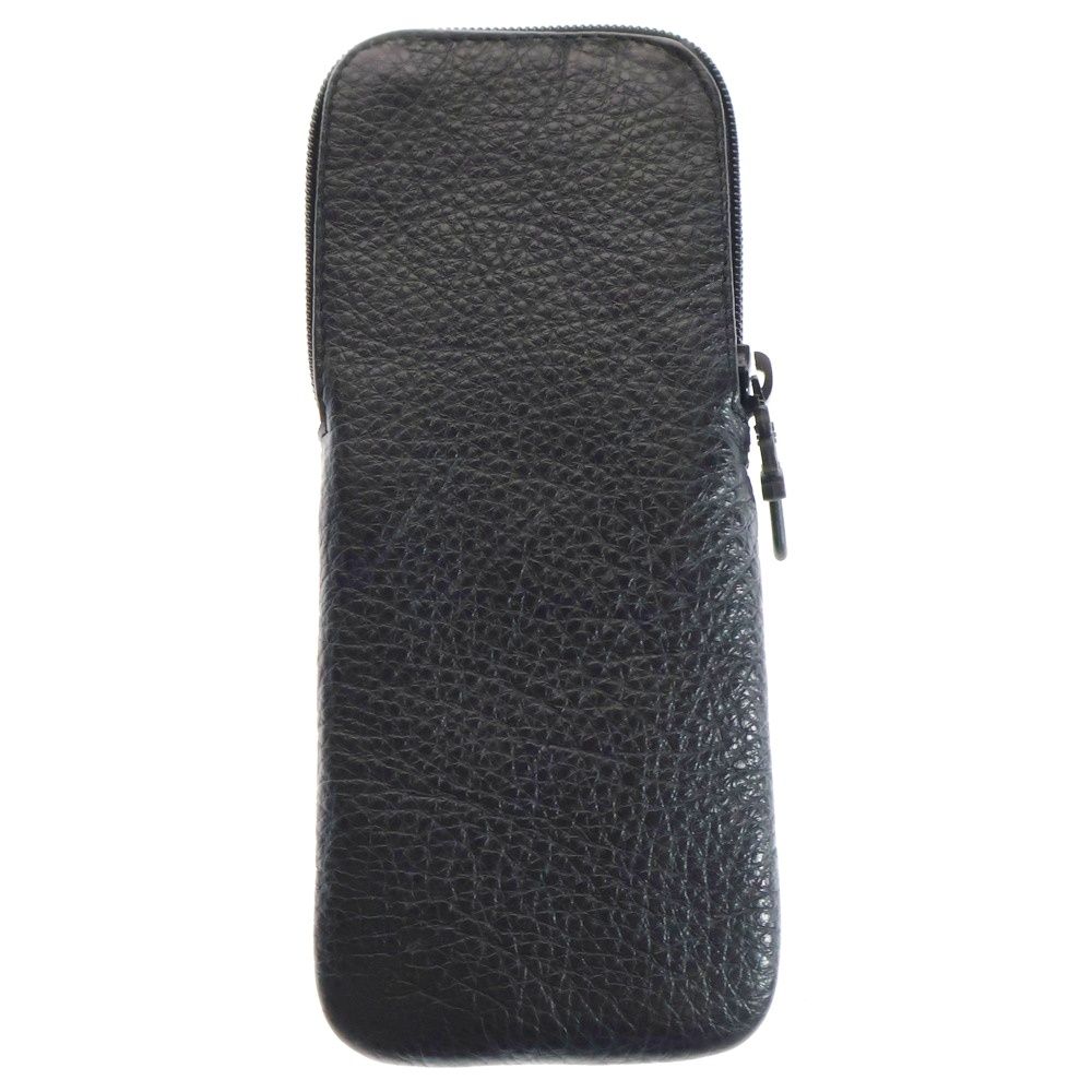 CHROME HEARTS/クロムハーツ Glasses Case/スクロールラベル レザー