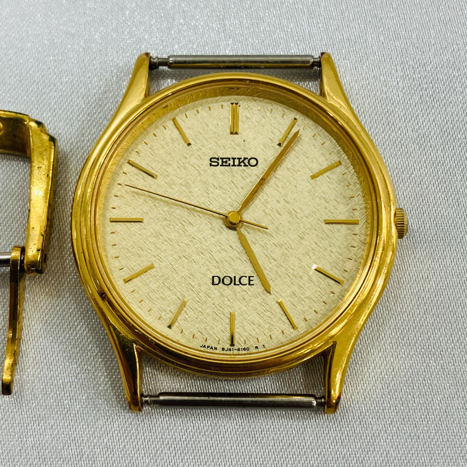 SEIKO DOLCE 8J41-6160 QUARTZ メンズウォッチ 【公式通販】