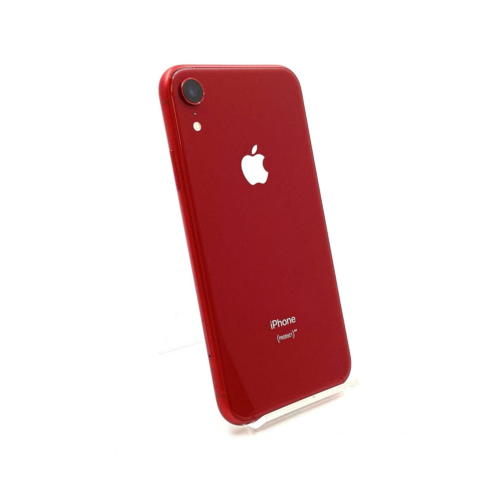 【全額返金保証】【最速発送】Apple iPhone XR 128GB (PRODUCT)RED au 白ロム 動作確認済 92%