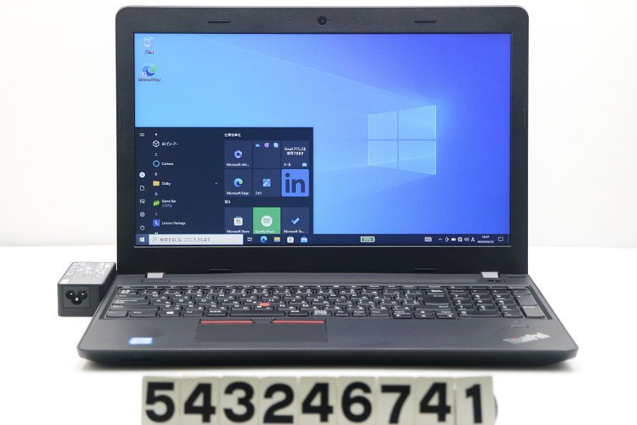 Lenovo ThinkPad E570 Core i5 7200U 2.5GHz/8GB/256GB(SSD)/Multi/15.6W/FWXGA(1366x768)/Win10 【543246741】