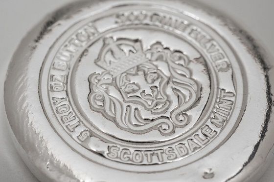 保証書付き] (新品) アメリカ「ボタン」 純銀 5オンス メダル - メルカリ