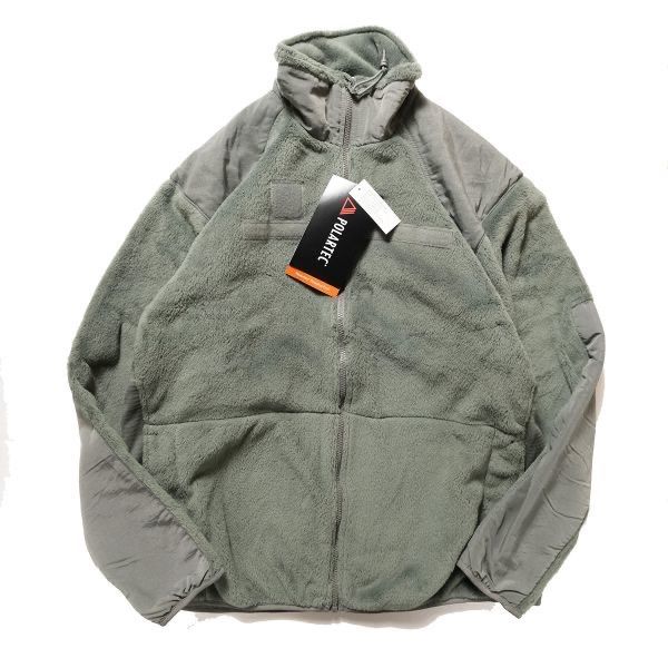 米軍実物 未使用 デッドストック ポーラテック フリースジャケット M-R デッドストック! 米軍実物 ECWCS GEN2 POLARTEC フリース ジャケット L