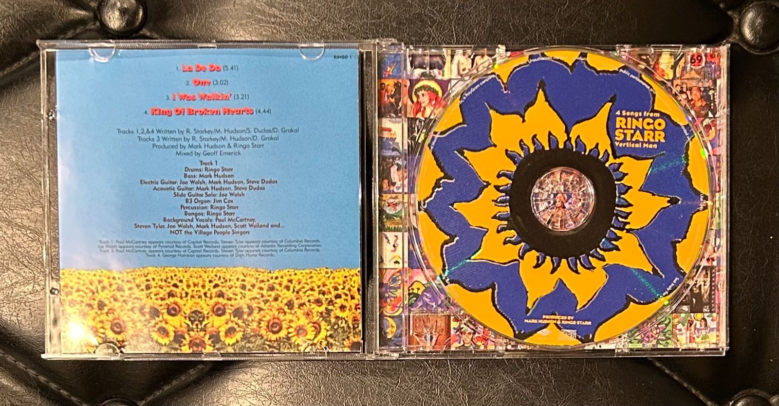 期間限定30％OFF! プロモ・オンリー・サンプラーUK盤CD】Ringo Songs 「4 Starr 洋楽