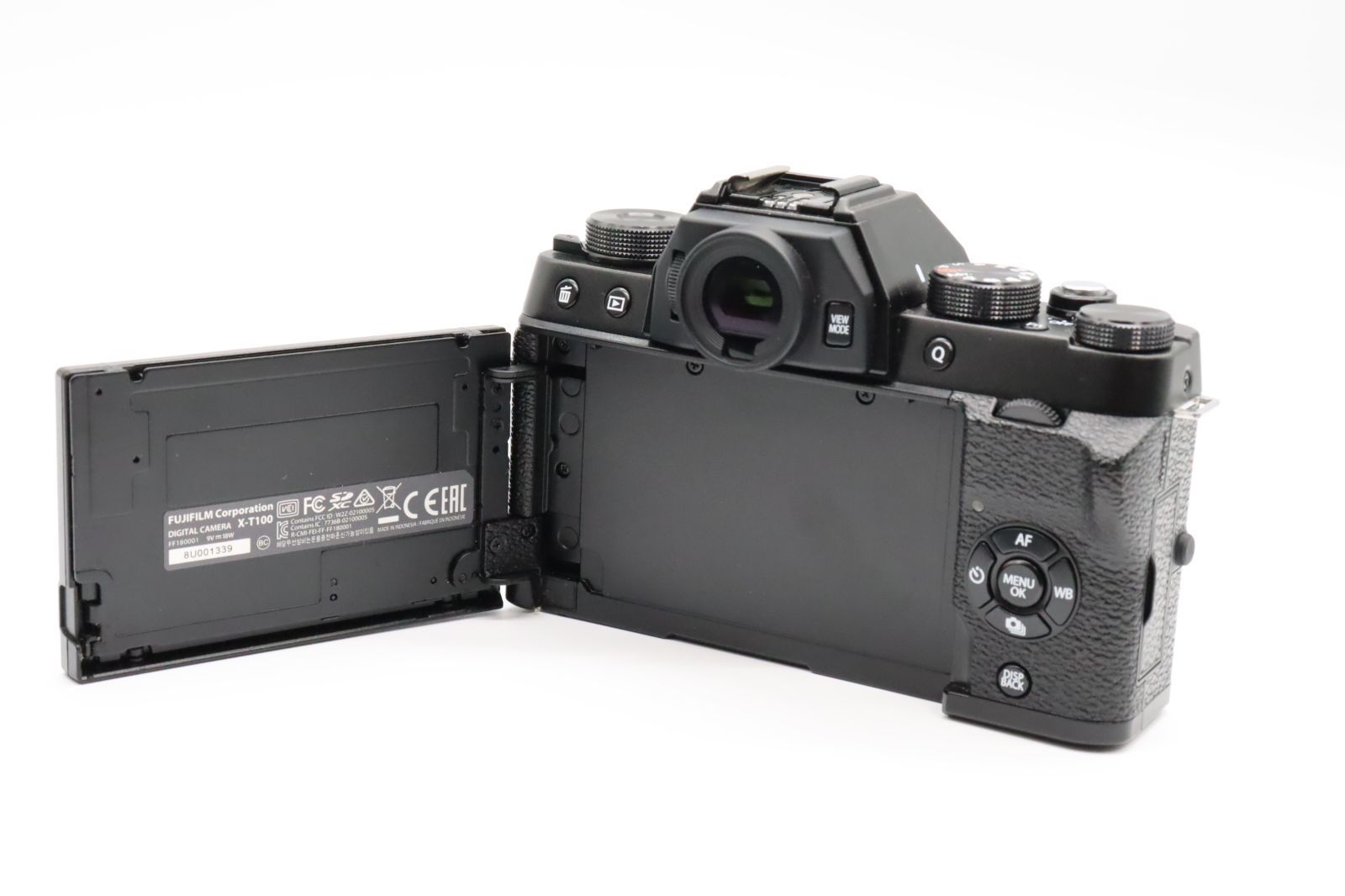 非常に良い】FUJIFILM ミラーレス一眼 カメラ X-T100ブラック X-T100-B - メルカリ