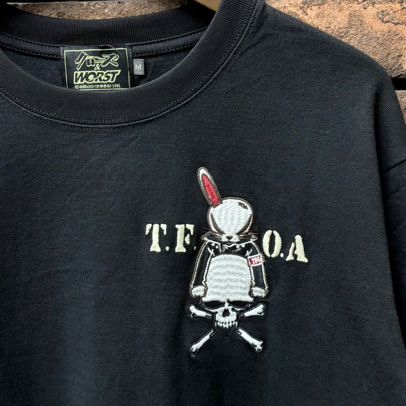 CROWS×WORST 天竺ロンTEE】デスラビ クローズ ワースト T.F.O.A 武装 
