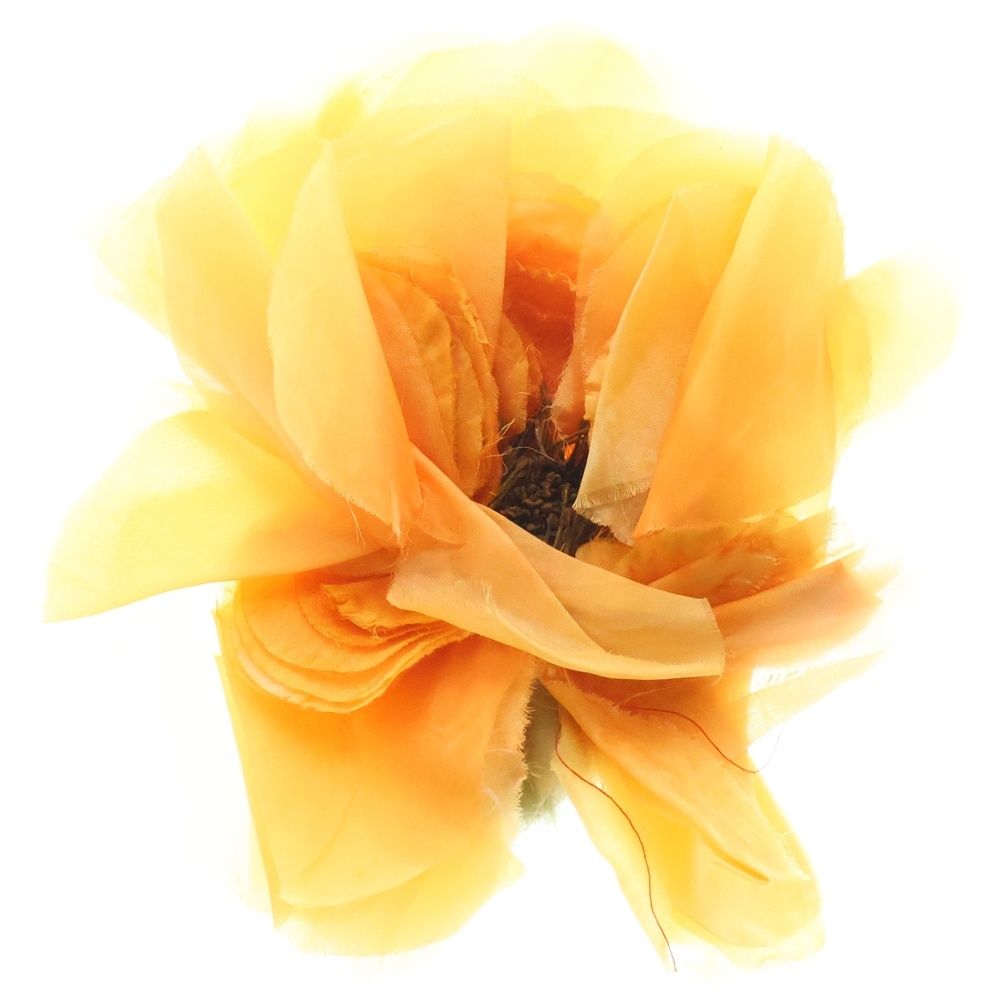 GUCCI グッチ Flower Bloach Bee フラワーブローチ 花 オレンジ
