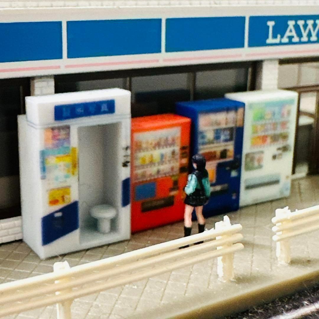 Nゲージ★ワクドナルド★鉄道模型★フィギュアに★1/64より小★ジオラマに Nゲージ☆ワクドナルド☆鉄道模型☆フィギュアに☆1/64より小