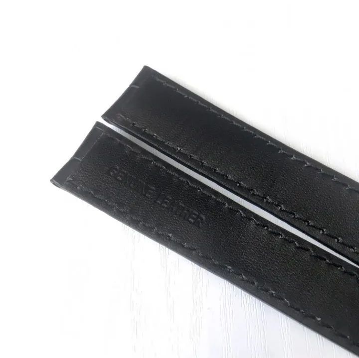 20mm 腕時計 レザー 革ベルト ブラック 黒 【対応】タグホイヤー