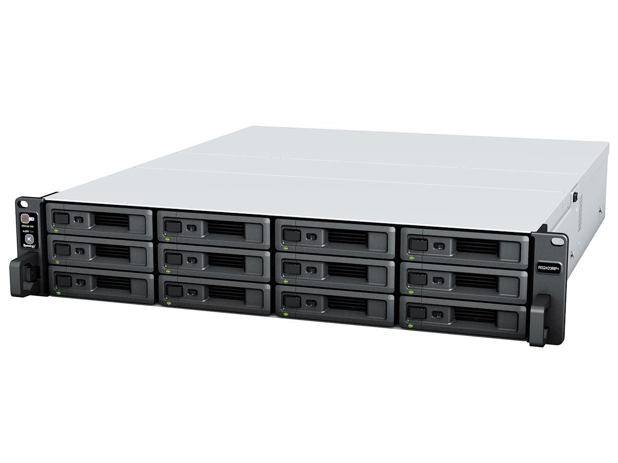 【新品・2営業日で発送】Synology AMD Ryzen V1780B搭載12ベイNASサーバー RackStation RS2423RP+(RS2423RP+)