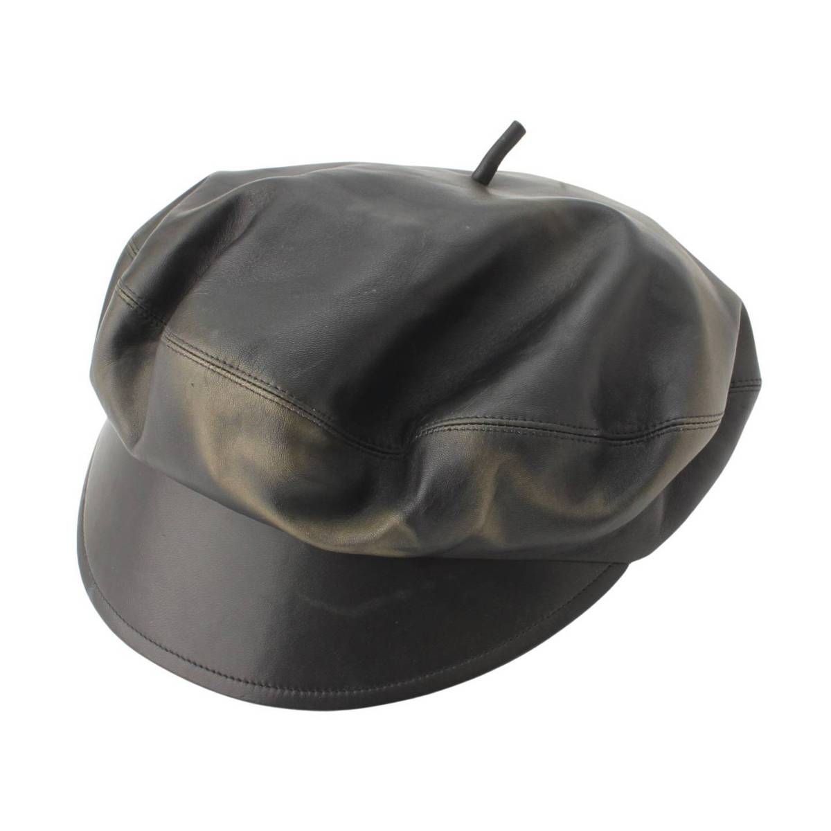 ディオール レザー ビー刺? ハンチング ベレー帽 05DPA918G700