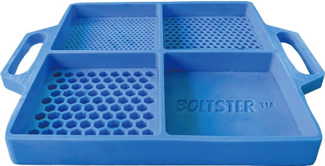 Boltster ボルトスター フレキシブル オーガナイジング トレイ BLU BTS-100003B 作業現場 小物整理 ボルト ネジ ビス 電工 電設