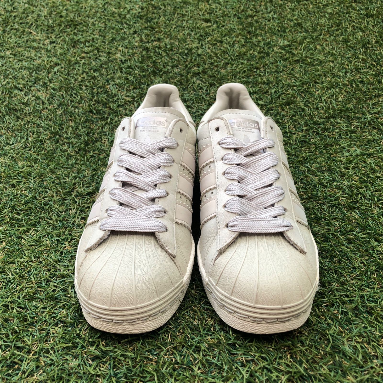 美品24.5 adidas SS80Sアディダス スーパースター80s H993