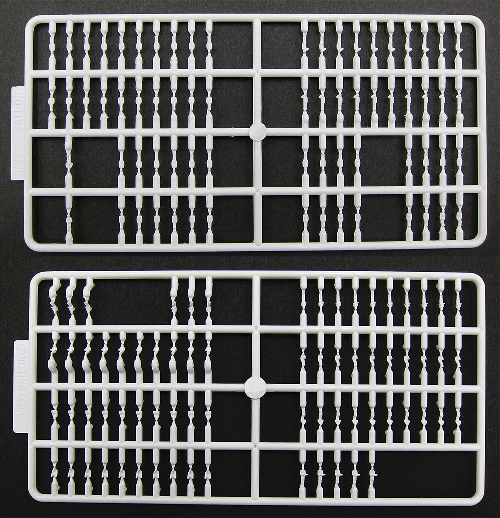 1 350 艦船モデルシリーズ №7 EX-2 日本海軍戦艦 山城 昭和18年 帝国海軍乗組員フィギュア付き