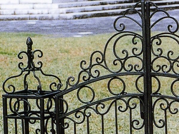 エクステリア 門扉 0100128-0100127×2 人気 おしゃれ エクステリア ガーデニング ガーデン 庭 ヨーロッパ 庭 アンティーク家具 フェンス プランターローズ