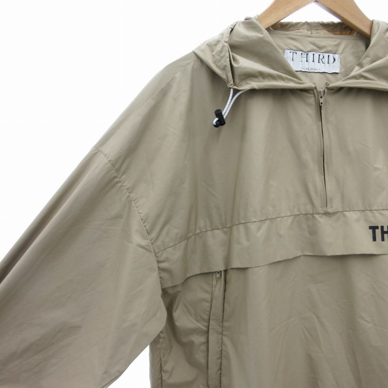 サードマガジン THIRD MAGAZINE アノラックパーカー プルオーバー