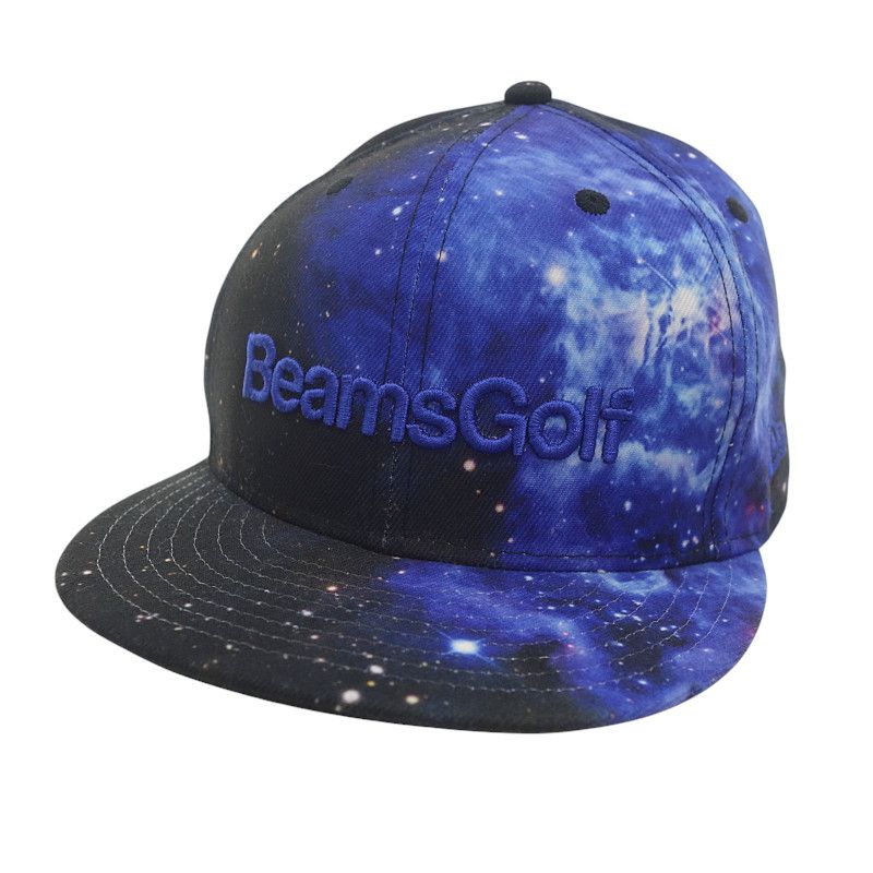 ビームスゴルフ/BEAMS GOLF × NEW ERA ニューエラ 別注 9FIFTY ギャラクシー キャップ ブルー×ブラック  サイズ ユニセックス表記なし
