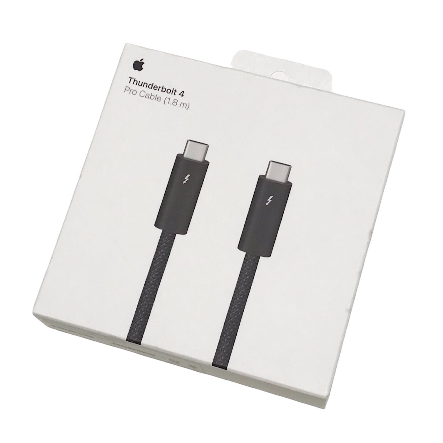 θ【新品未開封品】Apple/アップル Thunderbolt 4 (USB‑C) Proケーブル 1.8 m MN713ZA/A ブラック  サンダーボルト完品 S20470564403 - メルカリ