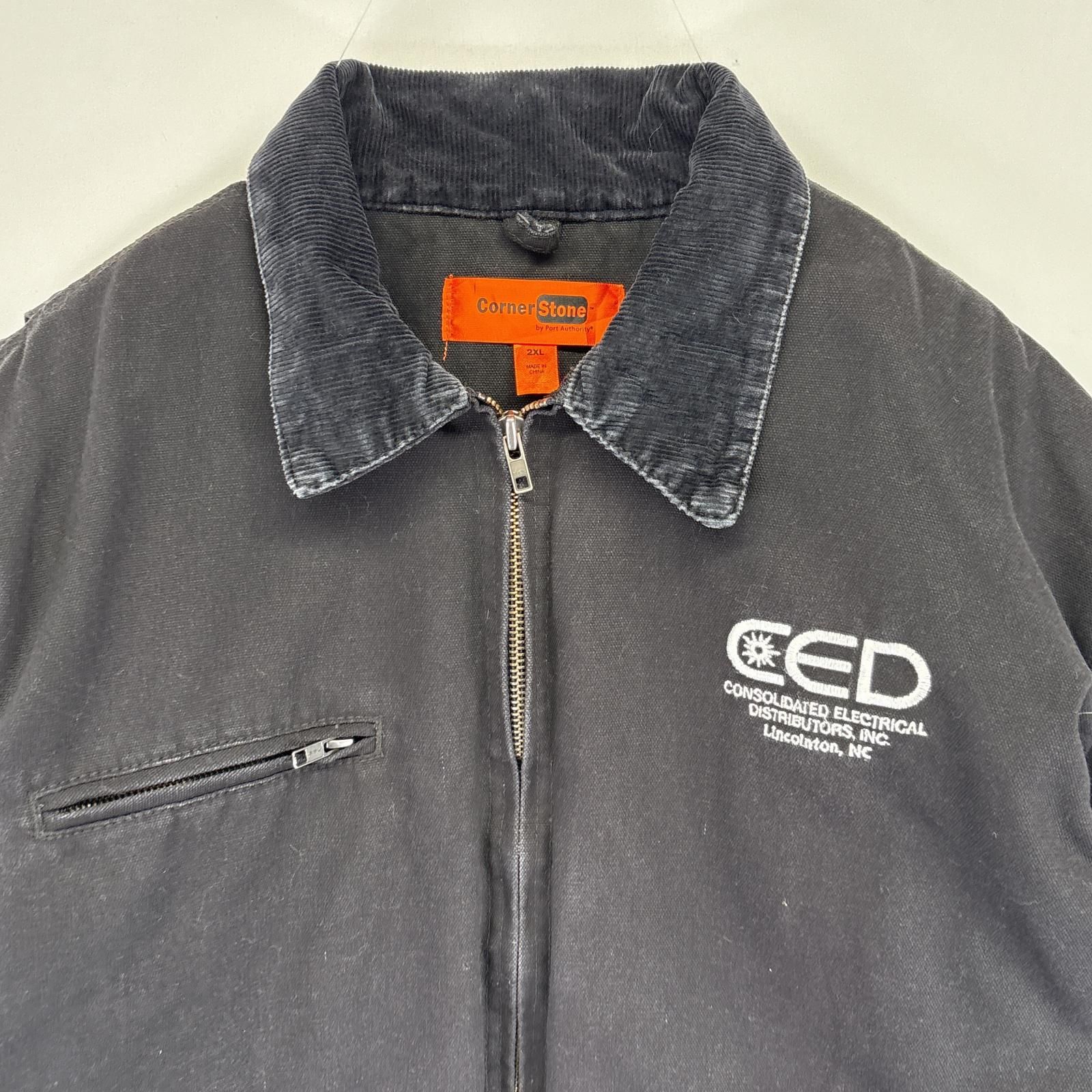 古着 コーナーストーン Corner Stone ワークジャケット ダック 中綿