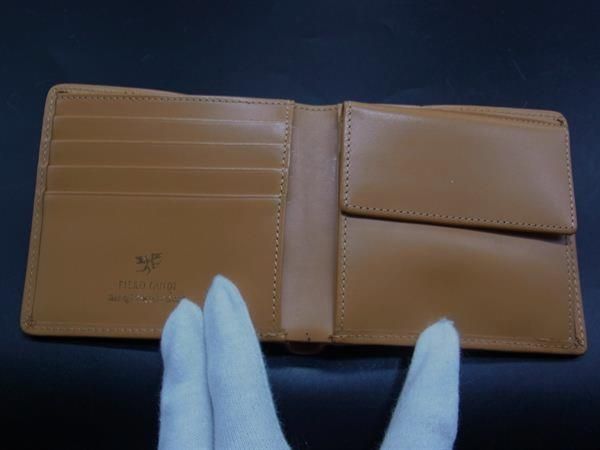 □美品□ PIERO GUIDI ピエログイディ サーカス柄 レザー 二