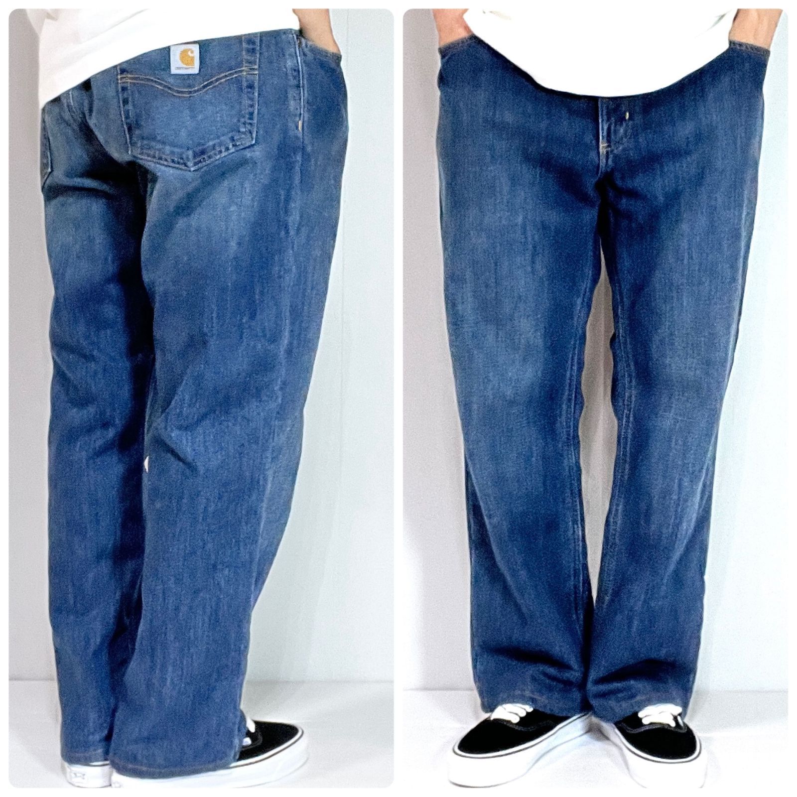 美品 Carhartt カーハート【W38L30】実寸W38L29 フリースライナー 