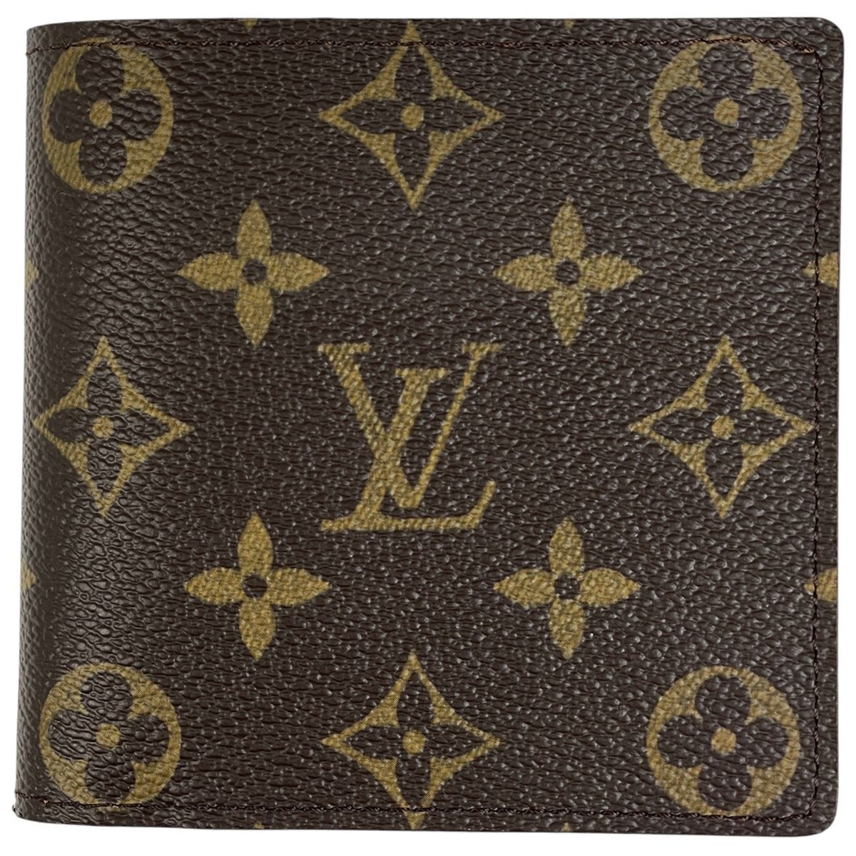 ルイ ヴィトン Louis Vuitton ポルト ビエ カルト クレディ モネ 札入れ 小銭入れ 二つ折り財布 モノグラム ブラウン M61665 レディース