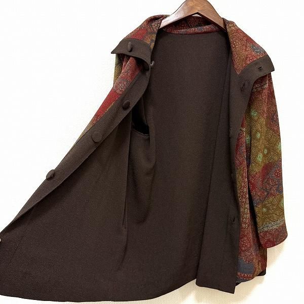 anc シセンドウ 詩仙堂 BY HITOSHI ジャケット 茶系 赤 カーキ コート