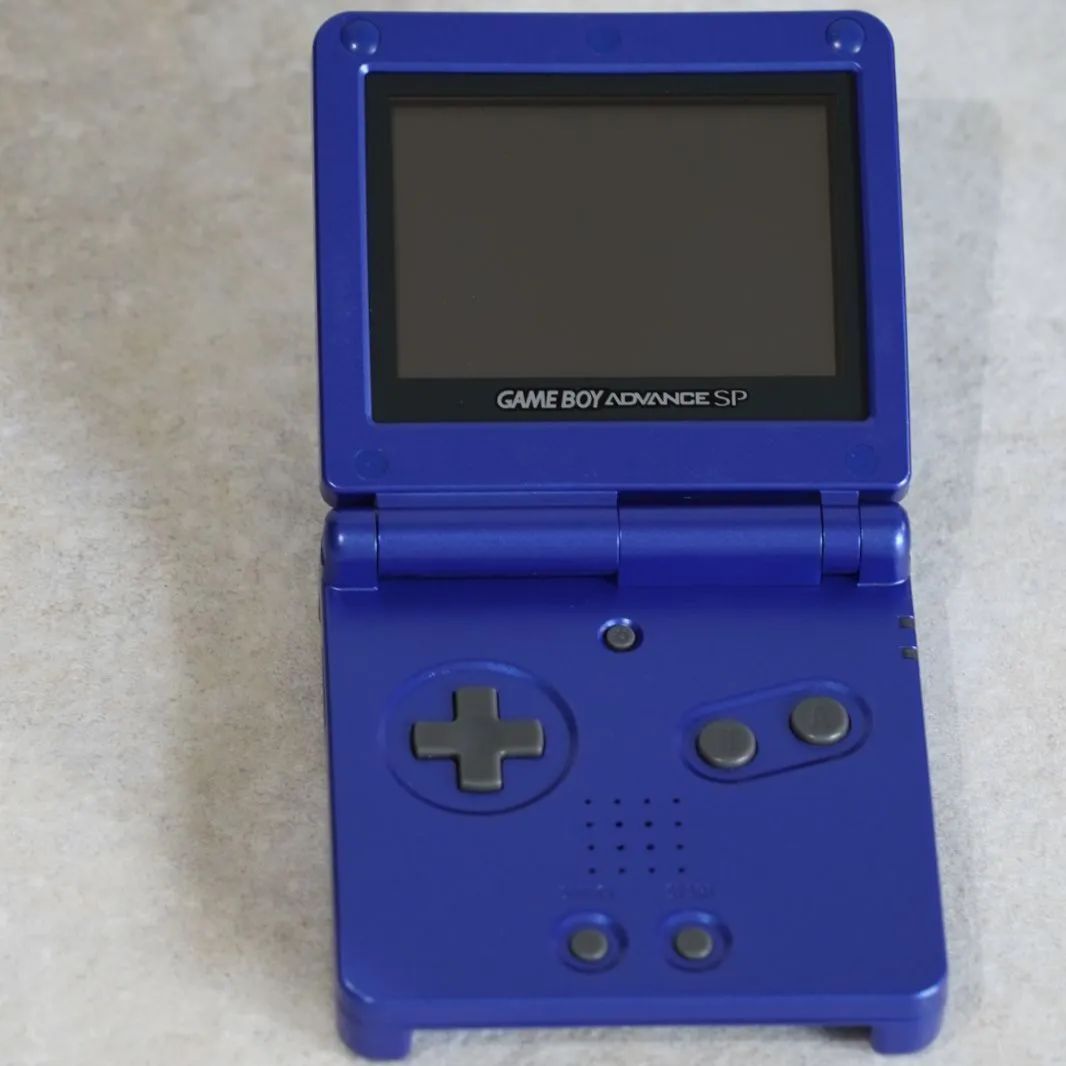 ゲームボーイアドバンスSP アズライトブルー　充電器付き 動作確認済 ゲームボーイアドバンスSP アズライトブルー充電器付