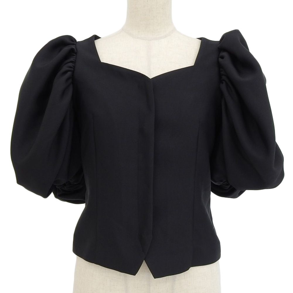 cygne バルーンギャザーブラウス