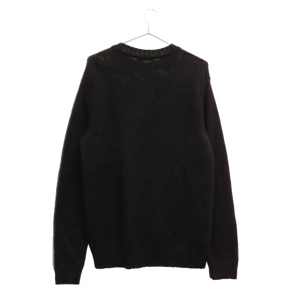 FENDI (フェンディ) 21AW 刺繍フェルトデザイン クルーネック