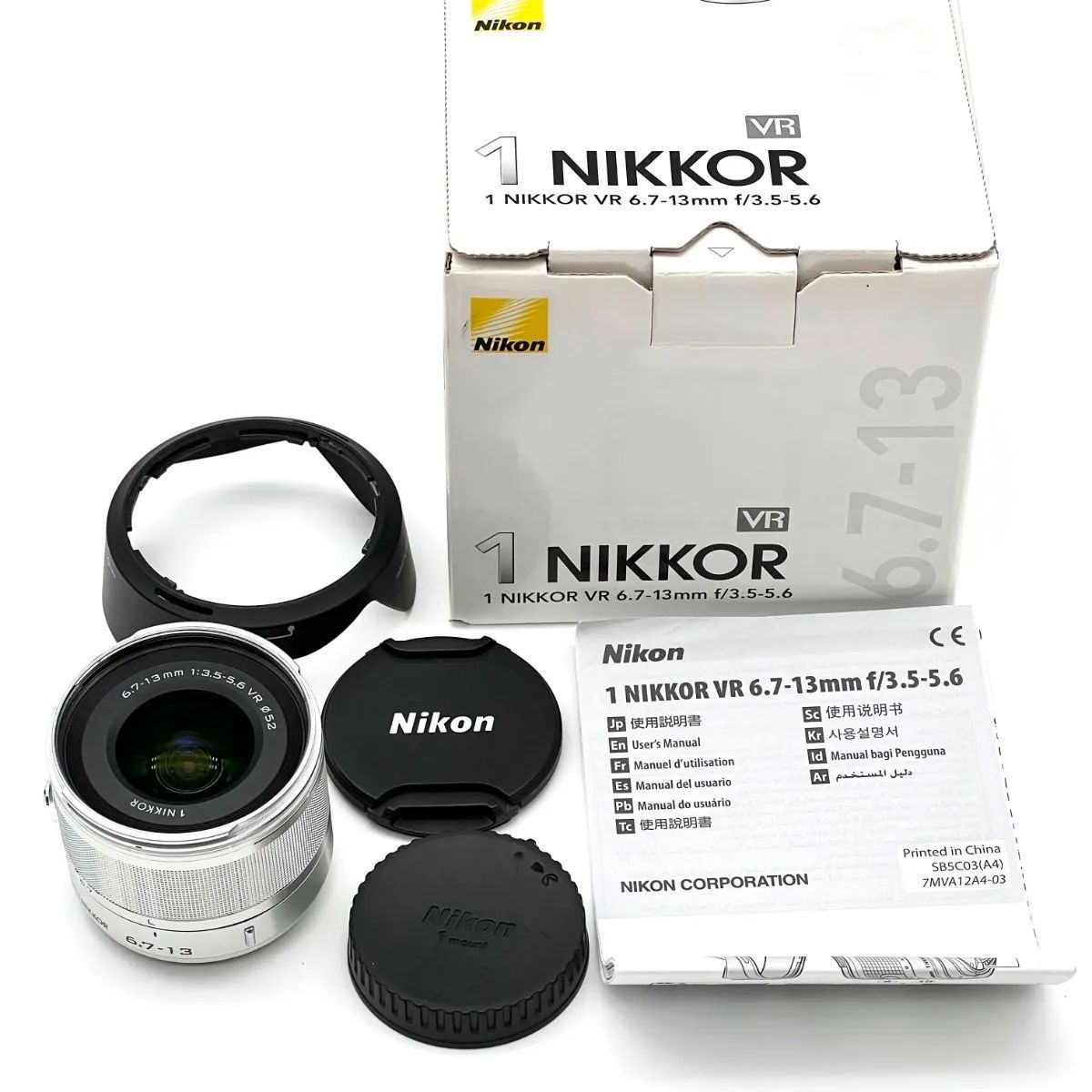 Nikon 1 NIKKOR VR 6.7-13mm f/3.5-5.6 シルバー - メルカリ Nikon 1 NIKKOR VR 6.7-13mm f/3.5-5.6 シルバー - メルカリ