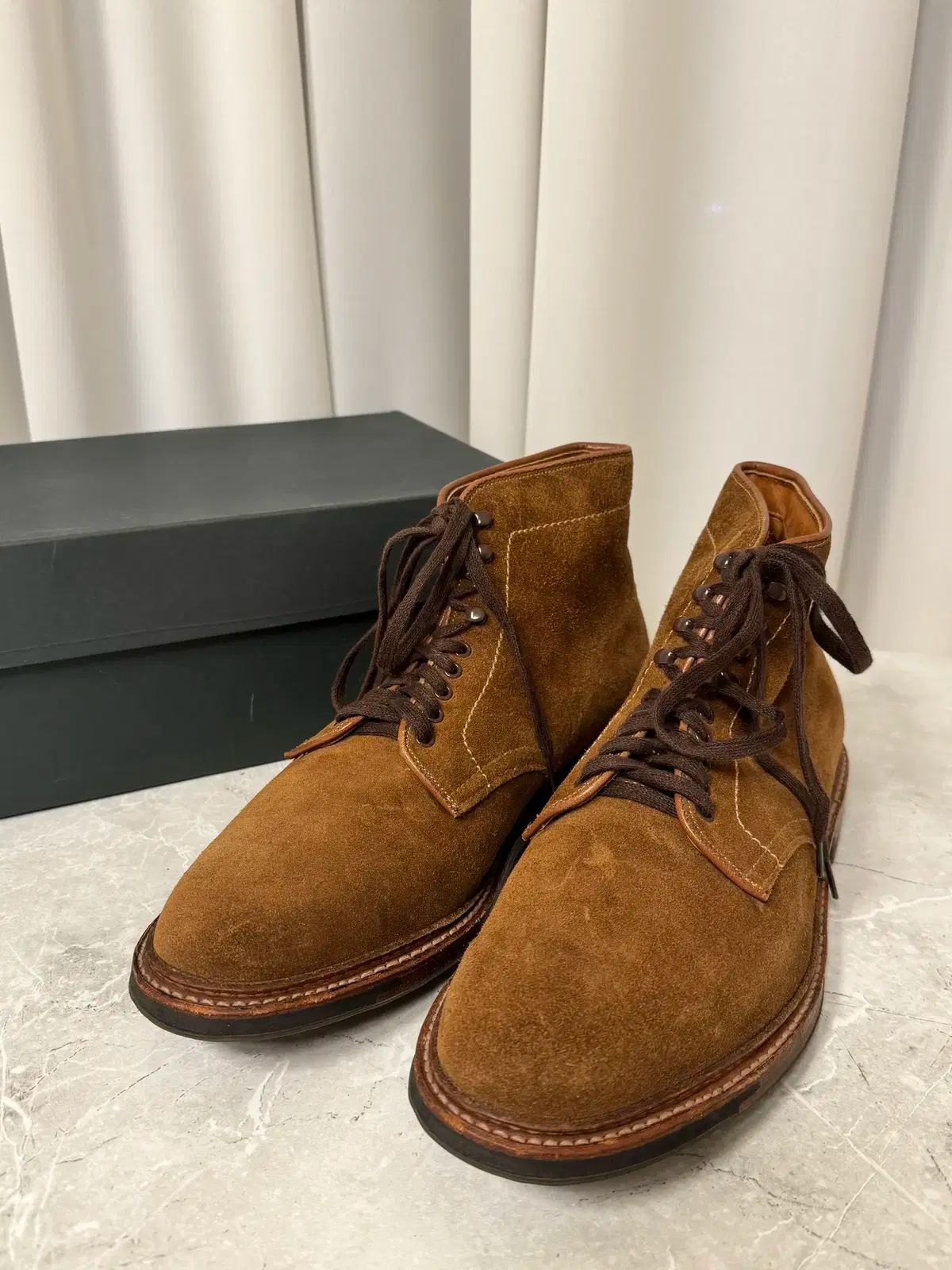 ALDEN オールデン 4511HC 嗅ぎタバコ スエード プレイント ブーツ 8 5