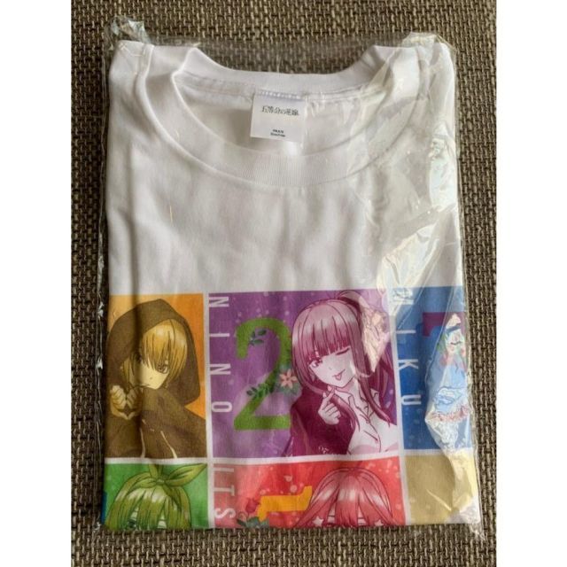 五等分の花嫁 ドン・キホーテ コラボ ドンキ グラフィック Tシャツ フリーサイズ 一花 二乃 三玖 四葉 五月 