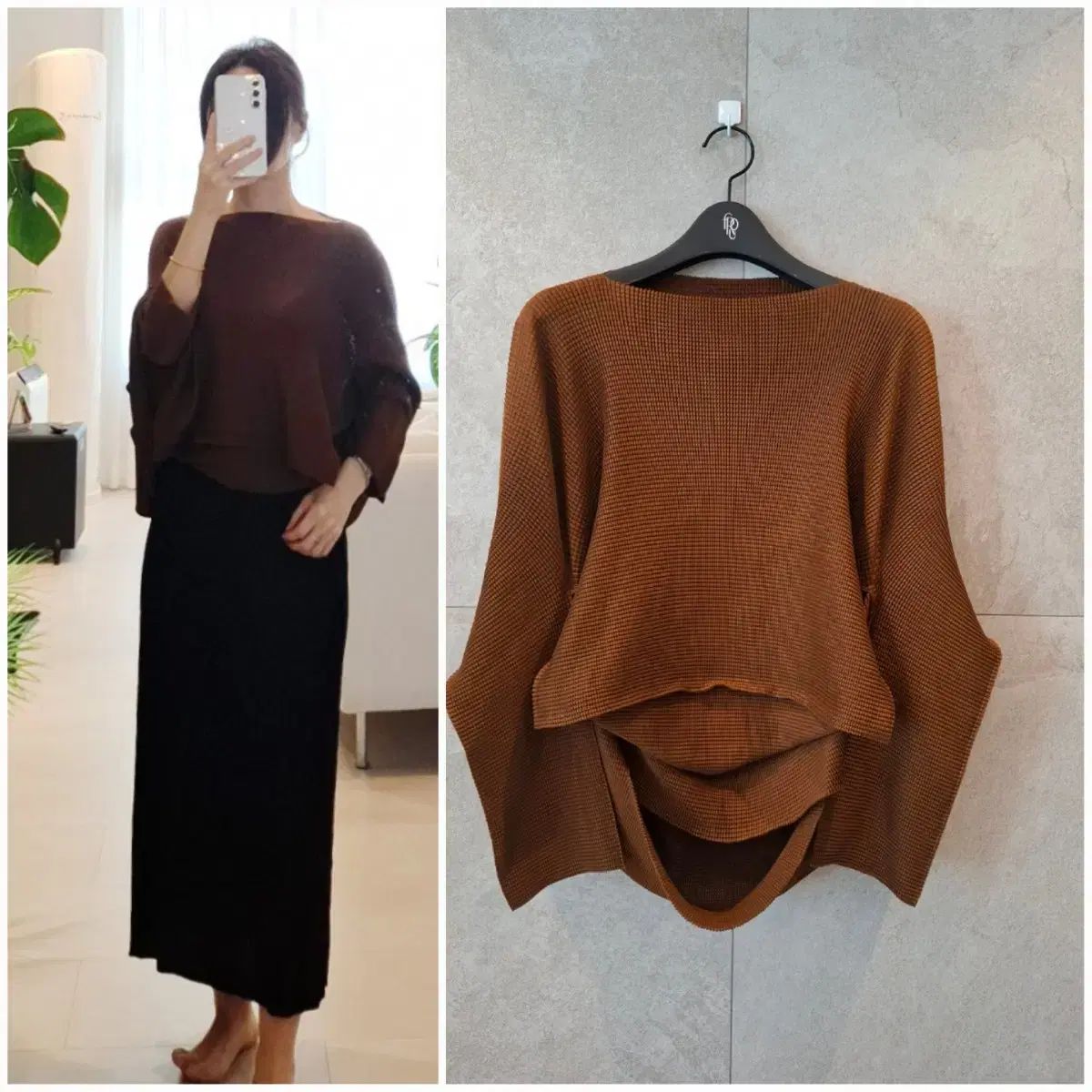 ほぼ ISSEY MIYAKE イッセイミヤケ ビューティー A-Pok 立体的な トップス PLEATS PLEASE プリーツプリーズ