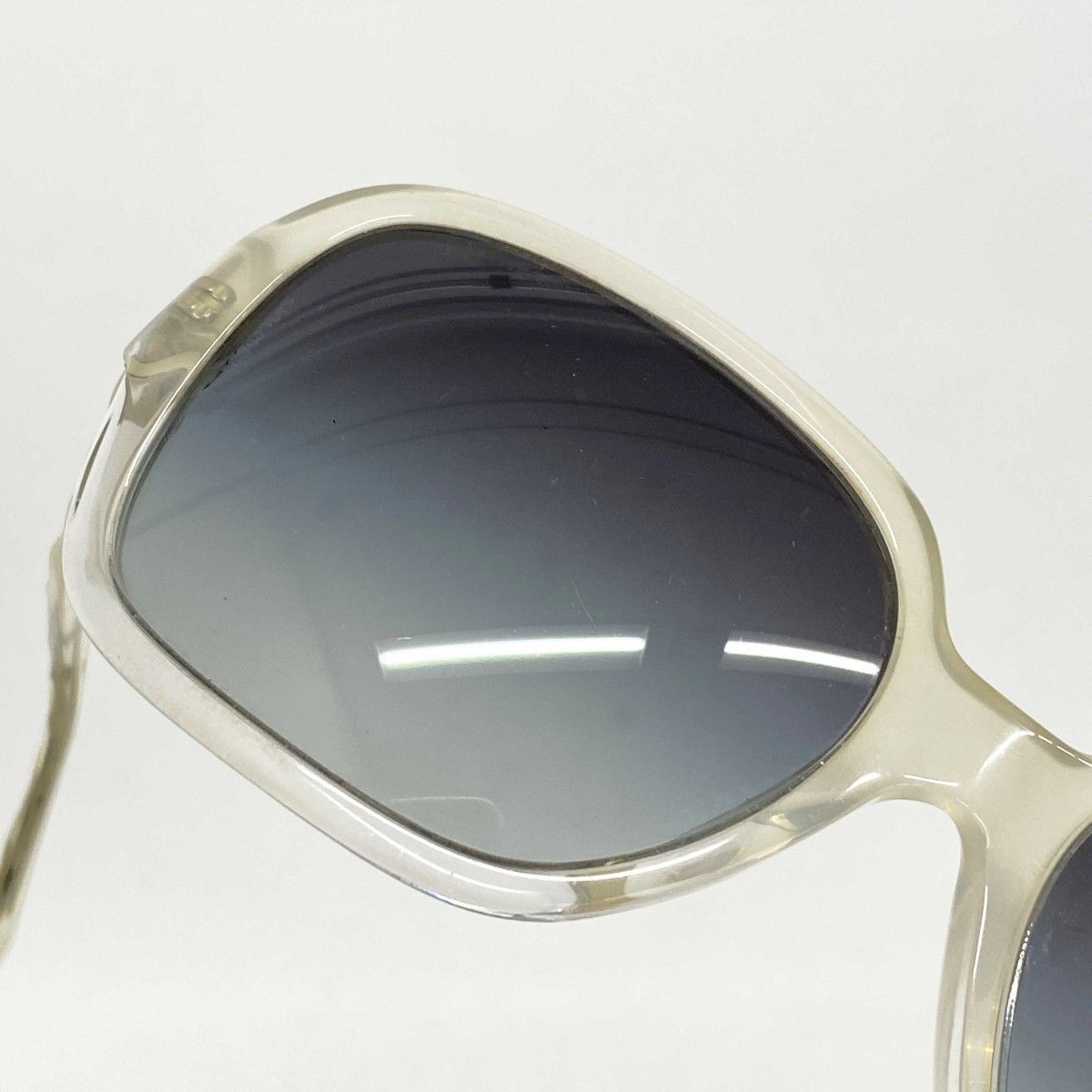 ☆SALE【5id4407】シャネル サングラス 5124-A プラスチック ホワイト  