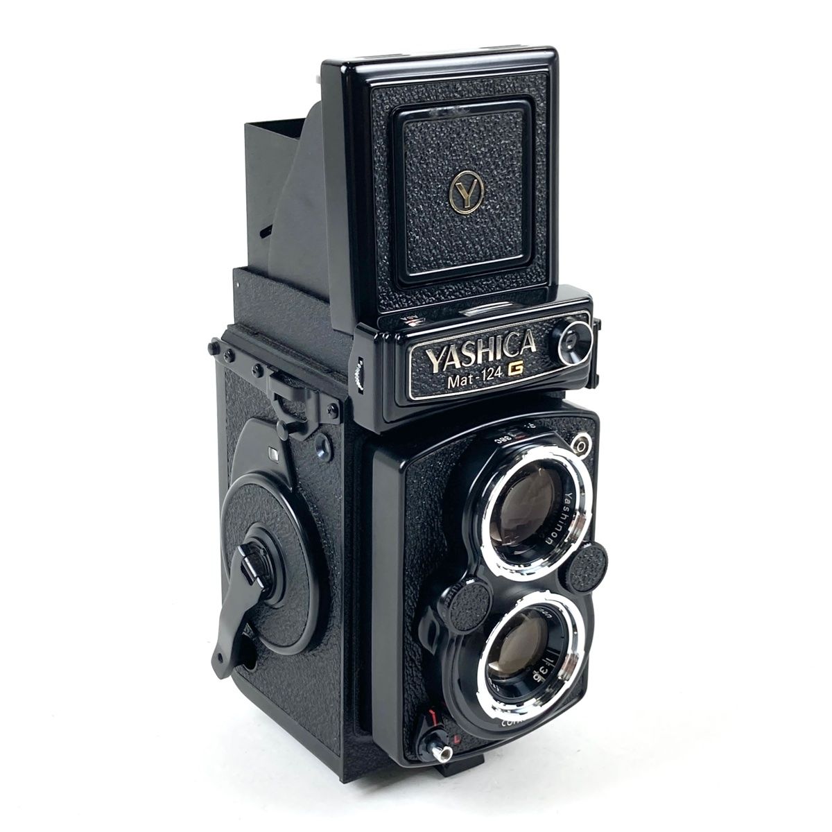 Yashica(ヤシカ) 二眼レフカメラ　Mat-124G 本体とカバーのセット ヤシカマット / 二眼レフ総合サイト 二眼里程標