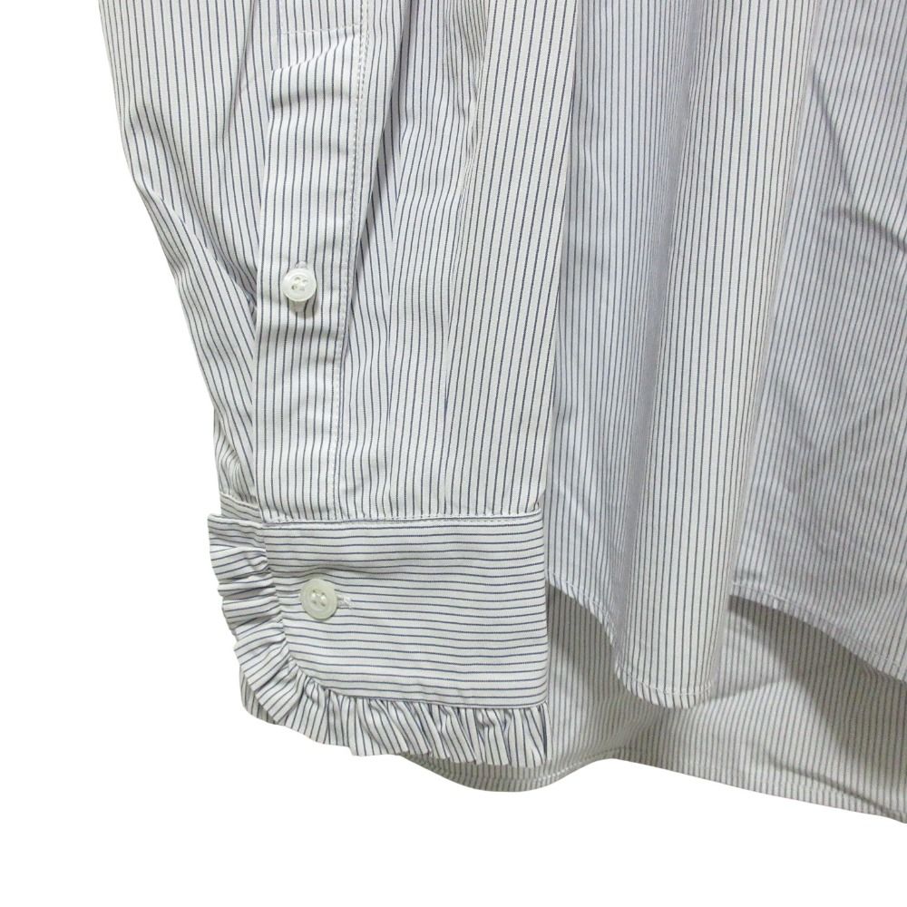 良品 Dries Van Noten ドリスヴァンノッテン ストライプ フリル 