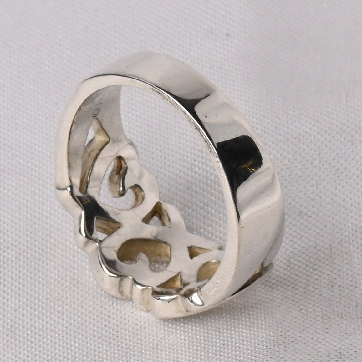 研磨済】TIFFANY＆Co. トリプルラビングハート リング 9号