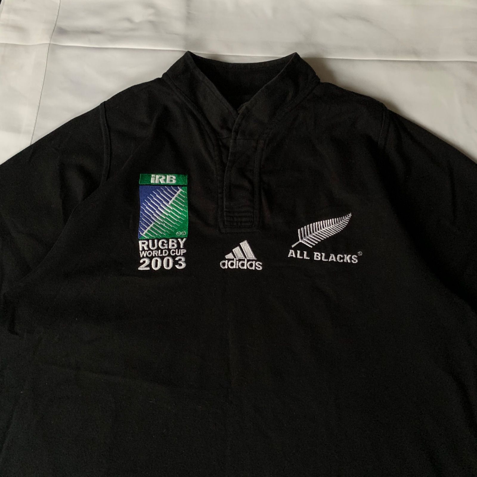 【adidas】 ALL BLACKS ラグビーシャツ adidas アディダス メンズ ラグビー ジャージ ALL BLACKS オール