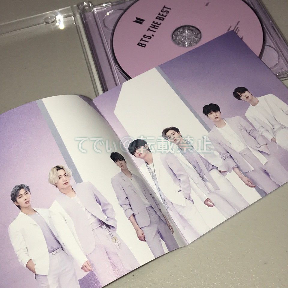 BTS,THE BEST JIN 直筆サイン　CD