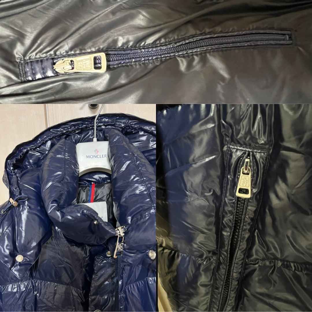 ☆未使用タグ付き☆MONCLER HANOVERIAN ダウンジャケット ネイビー色 - メルカリ