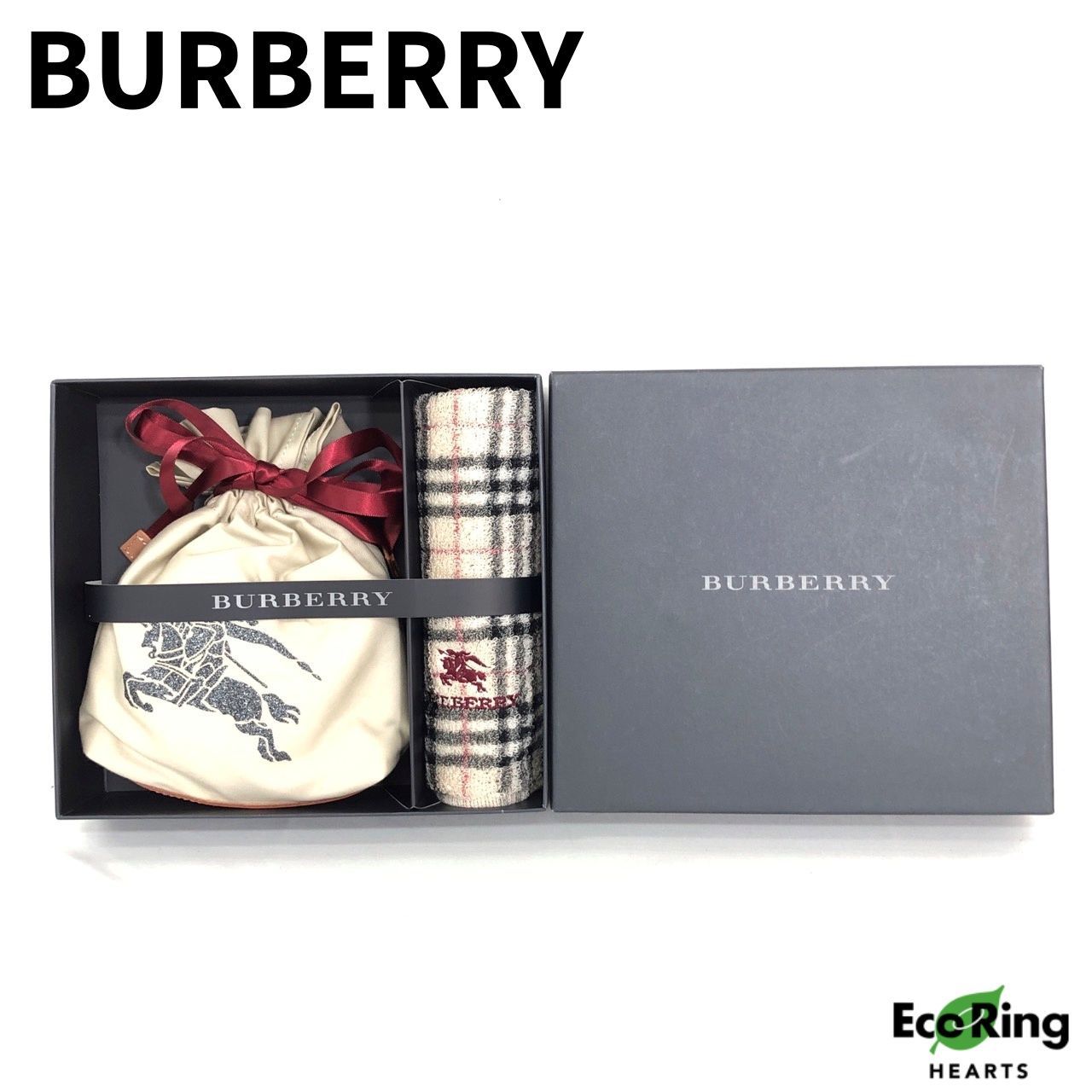 未使用品Burberry バーバリー　ハンカチセット メンズハンカチセット新品 BURBERRYバーバリーハンカチ - メルカリ