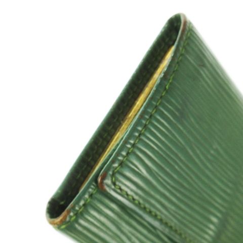 ルイヴィトン LOUIS VUITTON キーケース エピ レザー 革 ロゴ型押し 6