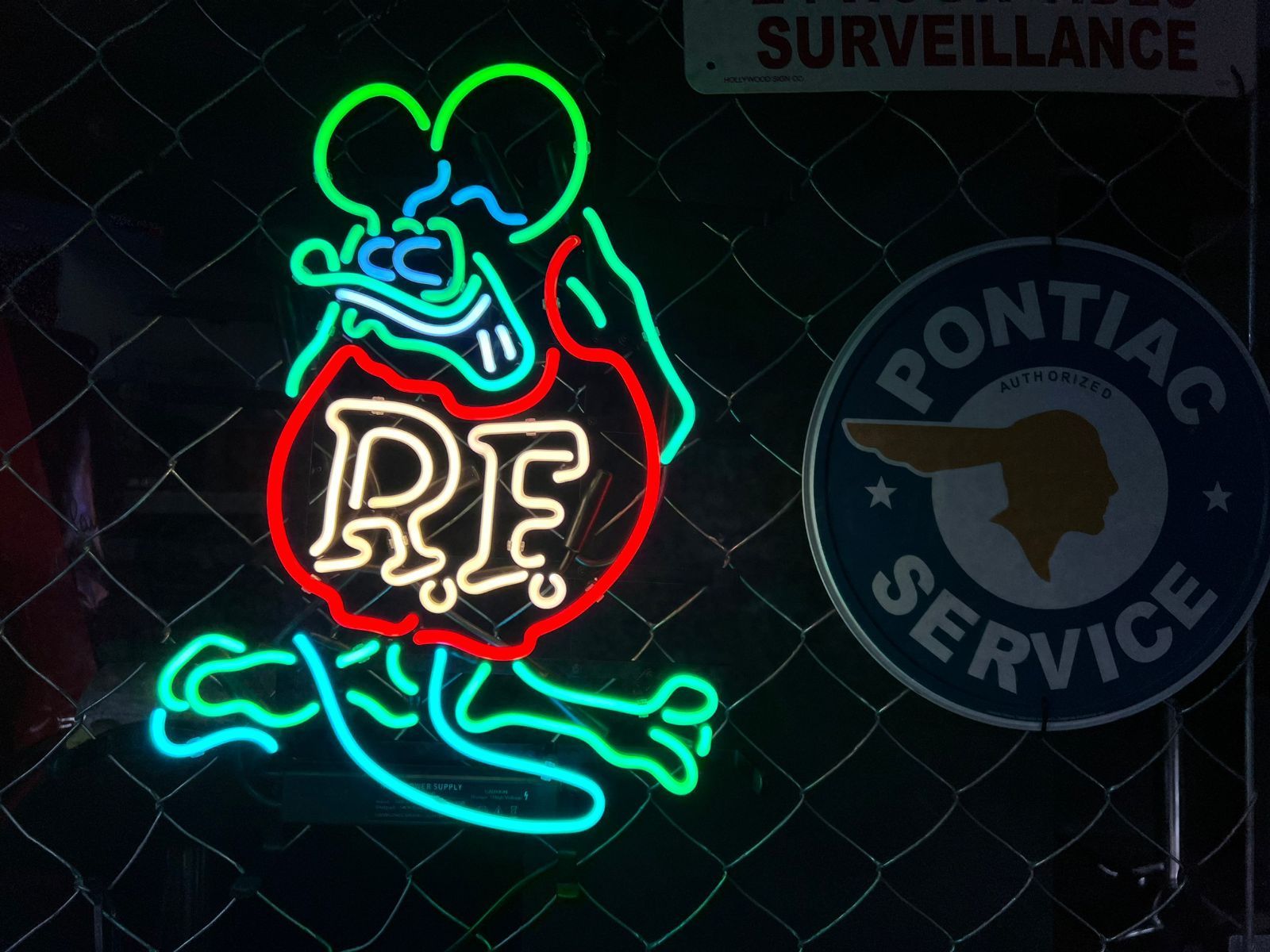 ラットフィンク ネオンサイン 看板 ネオン管 ratfink ホットロッド
