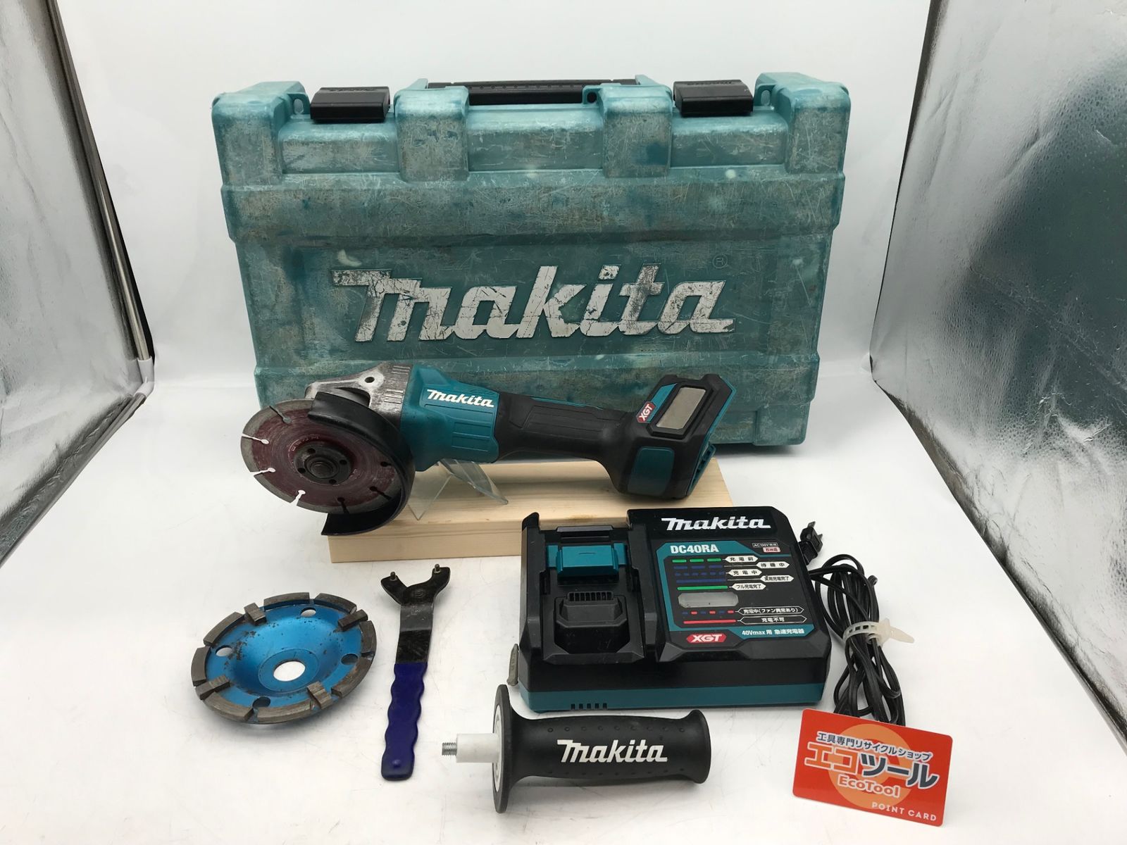 中古品】☆Makita/マキタ 40vMAX125mmディスクグラインダ 中古品】☆Makita/マキタ 40vMAX125mmディスクグラインダ