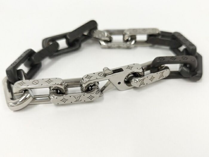 Louis Vuitton ブレスレット・チェーン・モノグラム M/L Louis Vutton ルイヴィトン モノグラムチェーンブレスレット