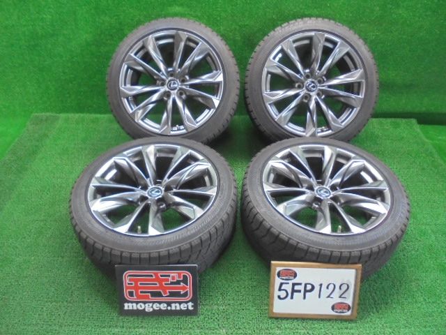 5FP122 AAV 245 45R20 ブリヂストン ブリザック RFT スタッドレス レクサス純正 アルミホイールセット 製 RX Fスポーツ